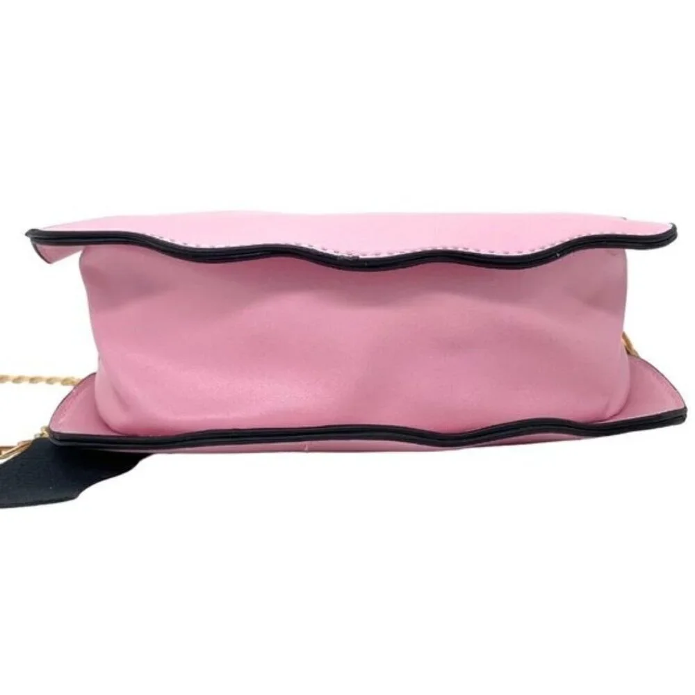 Pink Pumpkin Jack-O-Lantern Crossbody Bag Purse